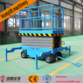 12 m china supplier CE cheap mobile hydraulic foot pump scissor lift table platform scissor lift